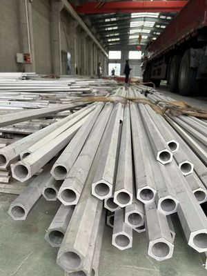 고온 또는 냉동 롤 기술 스테인레스 스틸 둥근 파이프 6-12m 길이